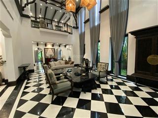 Cho thuê gấp bt hoa phượng 400m2, indochine giá 55tr/tháng, có sông và hầm, gần almaz và trường bis
