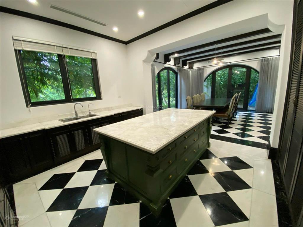 Cho thuê gấp bt hoa phượng 400m2, indochine giá 55tr/tháng, có sông và hầm, gần almaz và trường bis