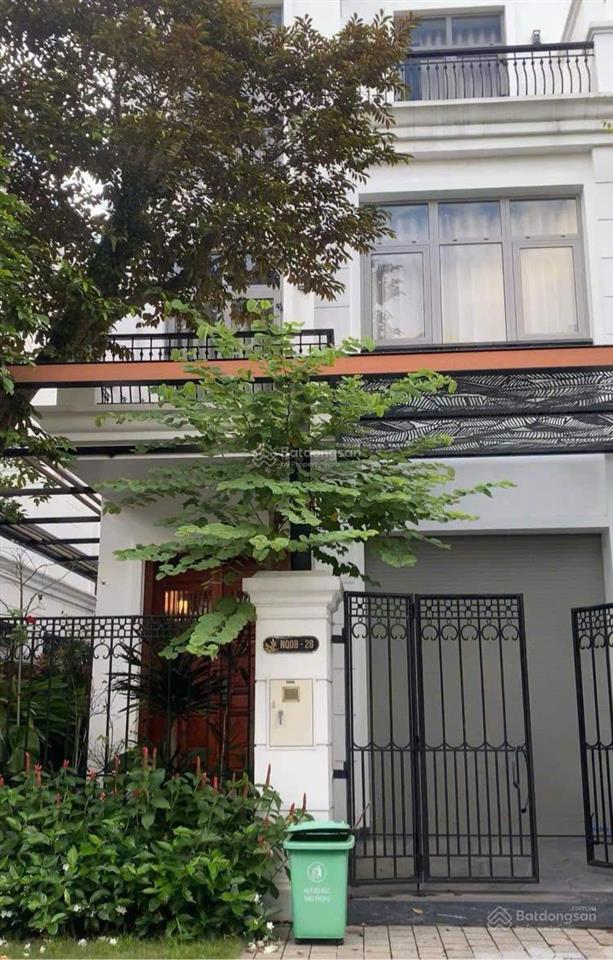 Cho thuê biệt thự song lập vinhomes riverside long biên 200m 4pn có thang máy giá 35tr
