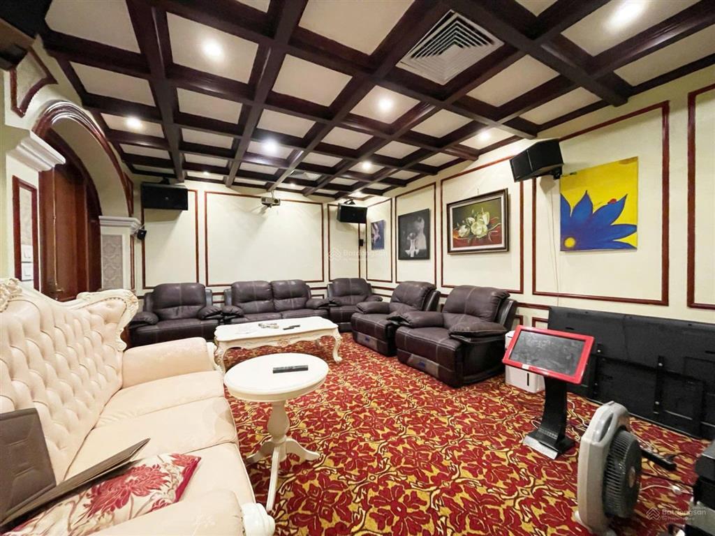 Cho thuê bt song lập hoa sữa 250m2, giá 46trieu, đường to, sông rộng, đủ nội thất. 0944 401 ***