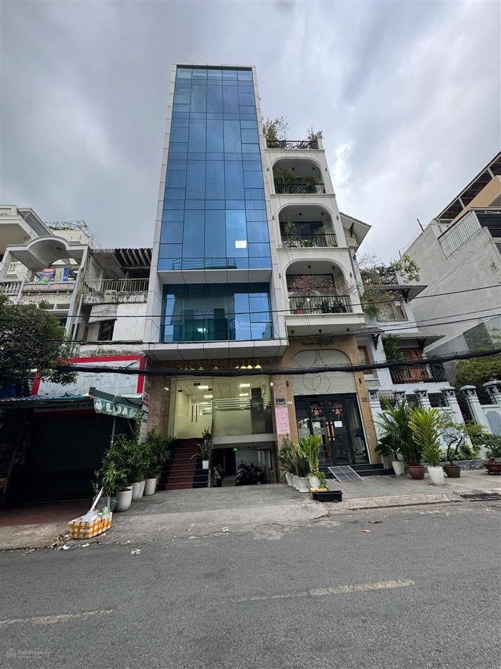 Bán tòa nhà 2 mặt tiền lê văn sỹ, quận 3  hầm 6 tầng  6x23m  hđt 180 triệu  giá 45 tỷ