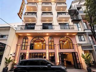 Tòa chdv cao cấp lõi quận 3 giáp hai bà trưng  6 tầng  6.5x20m  hđt 180triệu  giá 53 tỷ