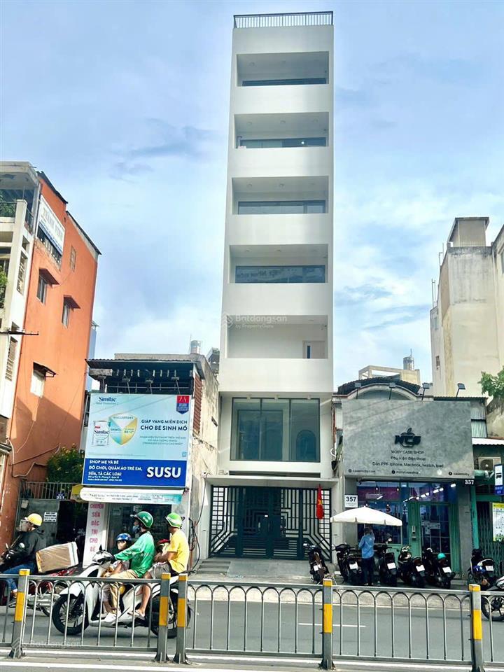 Bán gấp toà nhà đường lý thái tổ quận 10, dt 5,5 x 22m, hầm 7 tầng thang máy giá 49 tỷ