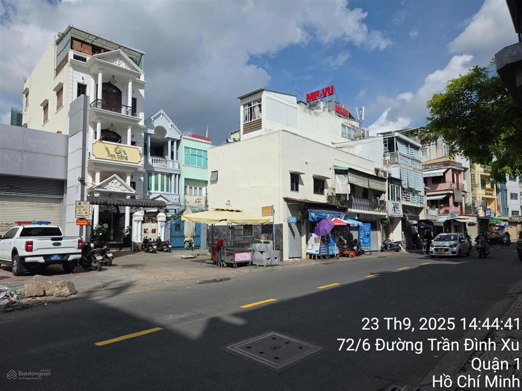 Siêu hiếm mt gần đường trần hưng đạo  quận 1 dt 5,2 x 23m kc 5 tầng hđt 80 triệu/tháng
