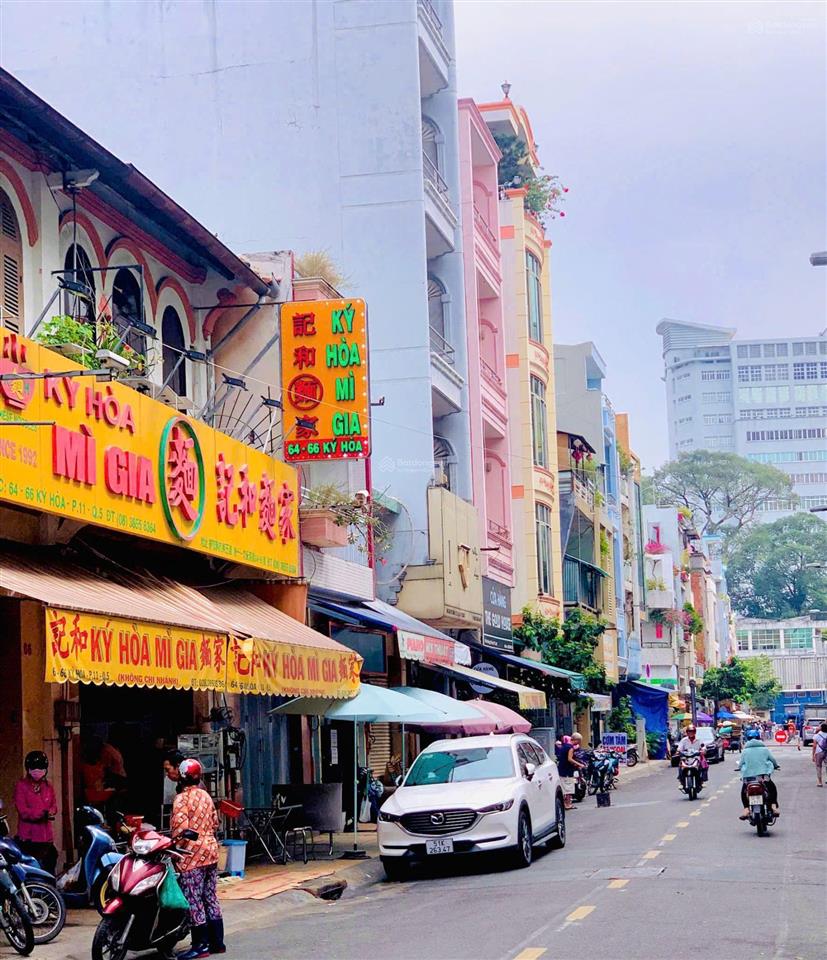 Bán gấp nhà góc 2 mt thương hiệu lê văn sỹ  quận 3, dt 4,1 x 23m, 3 tầng, hđt 75 triệu/th  40 tỷ
