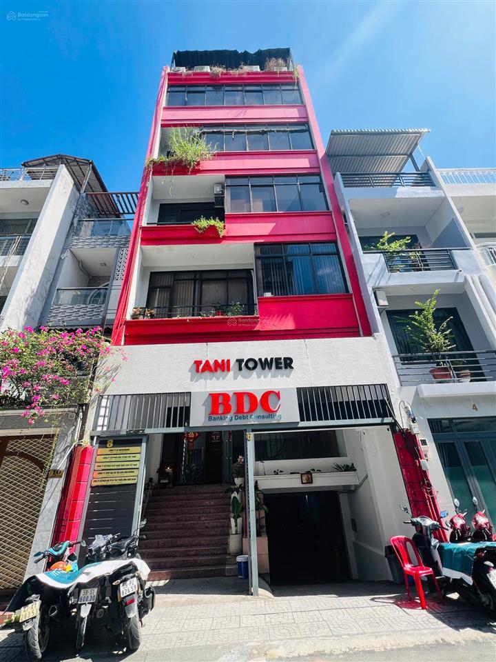 Bán gấp tòa nhà p. tân định  quận 1 dt 7m x 15m hầm 5 tầng  hđt 125 triệu/tháng  giá 46 tỷ