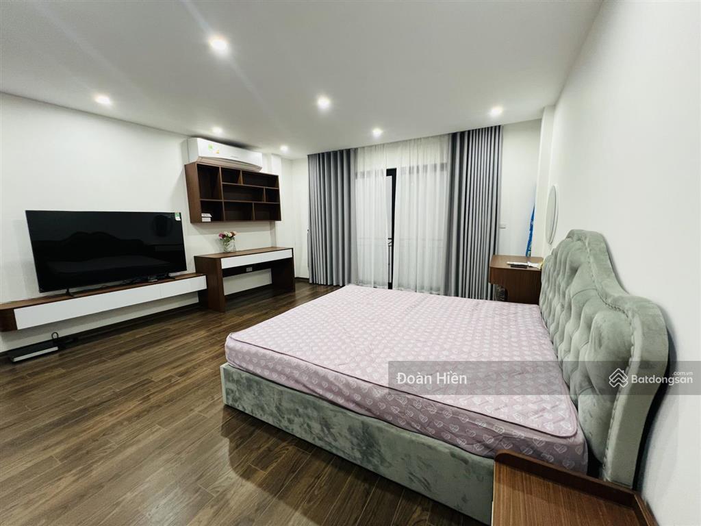 Nhà đội cấn, xây mới từ móng, 4ngủ thông sàn, thang máy êm, ở ngay/cho thuê, mặt ngõ thông, 53m2*7t
