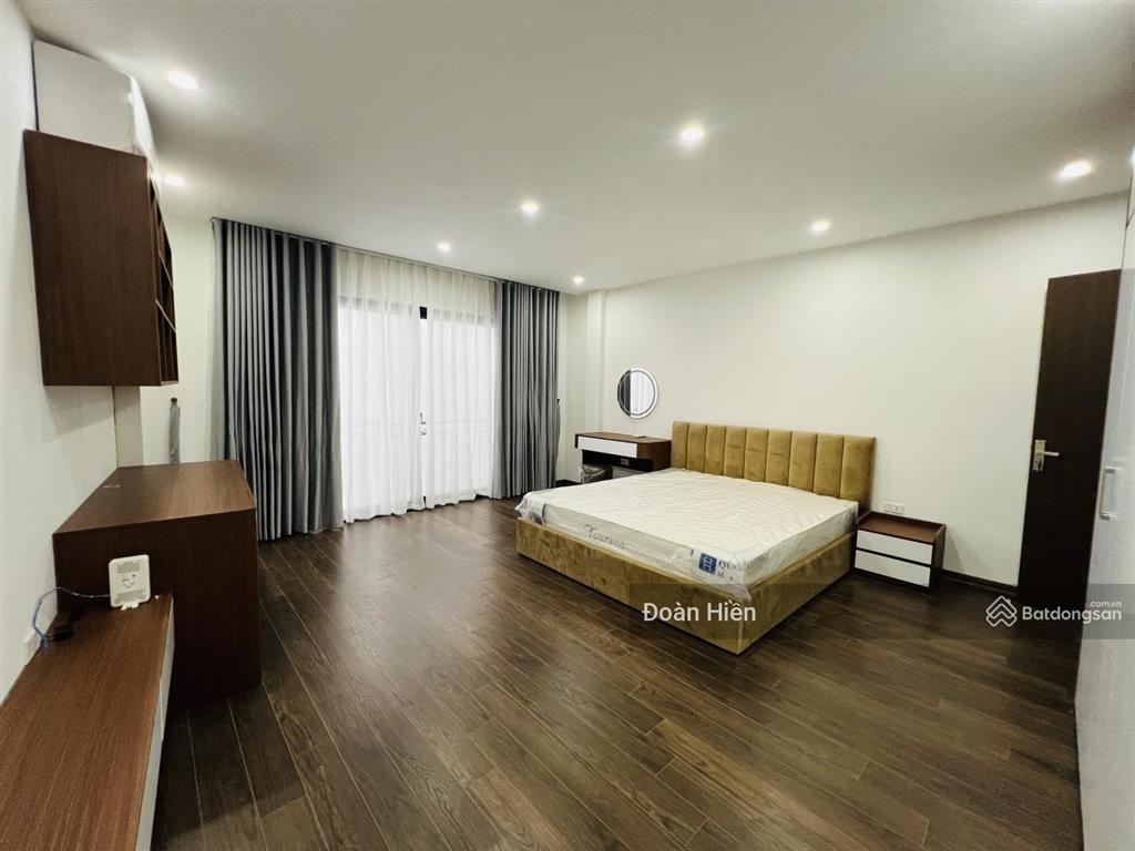 Nhà đội cấn, xây mới từ móng, 4ngủ thông sàn, thang máy êm, ở ngay/cho thuê, mặt ngõ thông, 53m2*7t