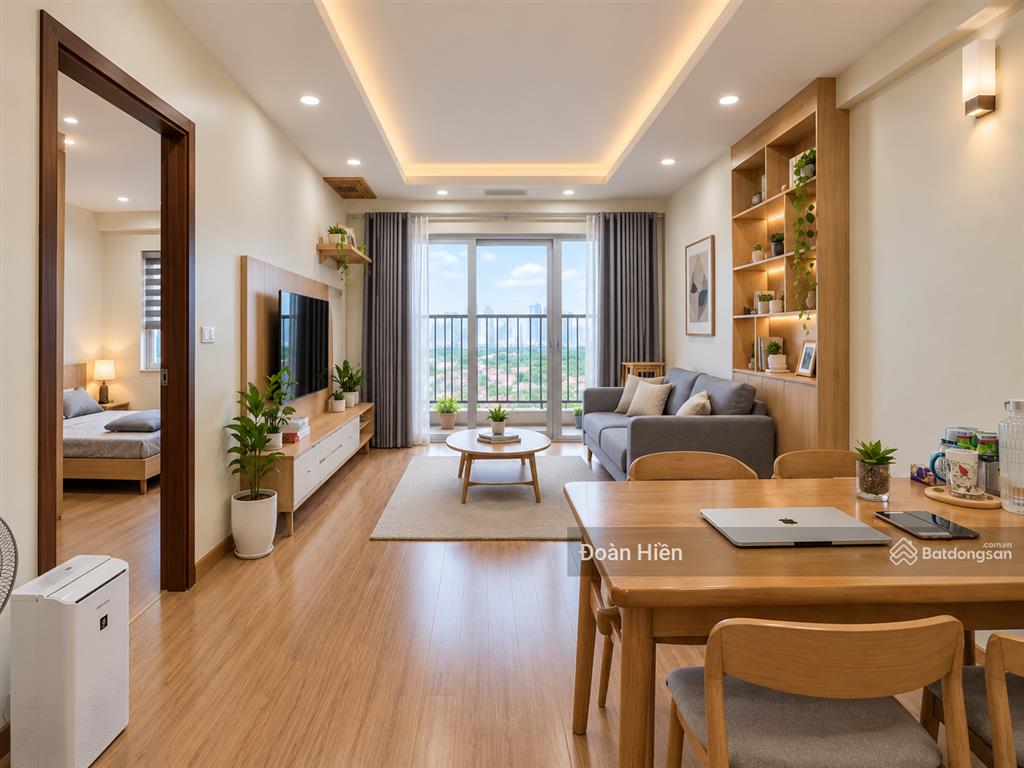 Hh thái hà bộ công an  căn hộ thương mại tầng cao  74m2 2n2vs ban công nam, view hồ, sổ chính chủ
