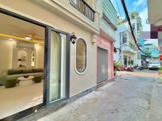 Phố ẩm thực! nhà hxh vạn kiếp, p3, dtxd 61m2, 2 phòng ngủ, wc riêng, nhà mới, giá 5.95 tỷ tl