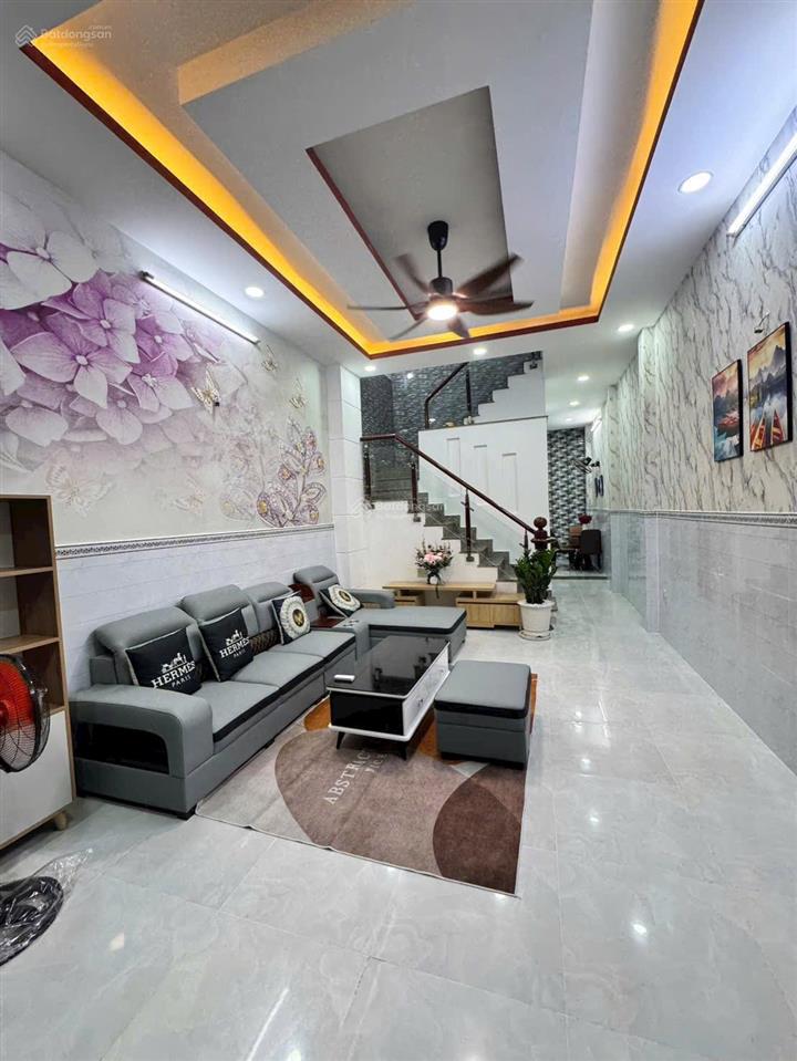 Nhà shr 61m2 3pn (pn trệt) đường oto tránh khu phố an ninh, 2 tầng btct tường riêng