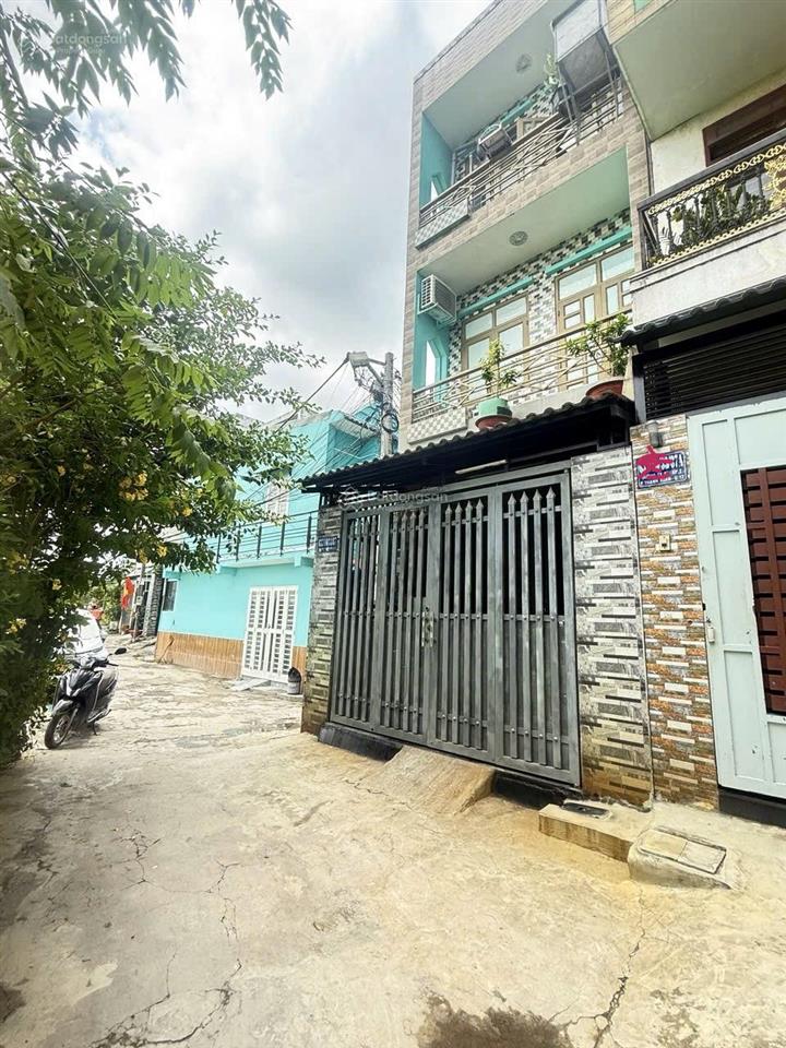 Bán gấp nhà 3 tầng (shr 60m2 full tc) 4pn, btct kiên cô, hẻm thông kế bên khu phân lô dự phóng 20m