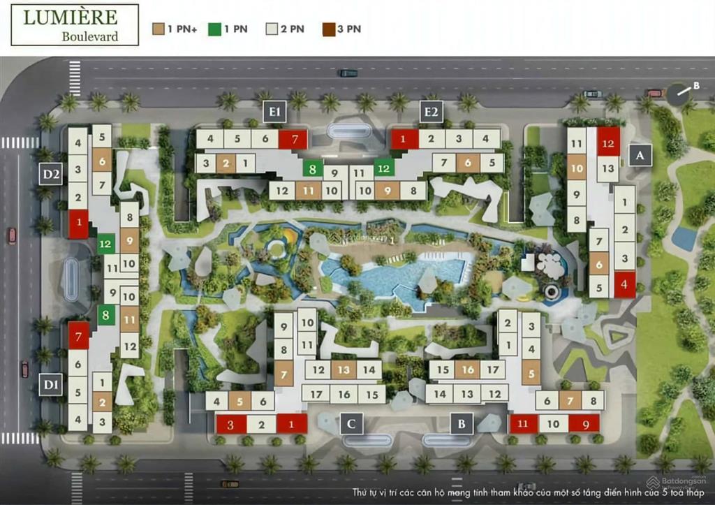 Căn 2 pn giá tốt nhất dự án masteri centre point quận 9, dt 74,4m2 đơn giá rẻ nhất vin grank park