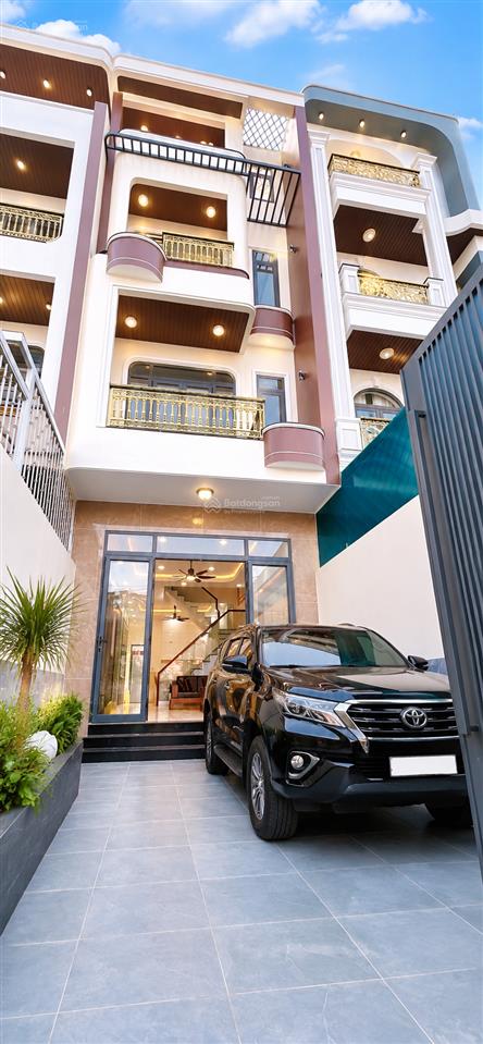 Go dĩ an  siêu phẩm 4 tầng mới xây  hoàn công  120m² (5x24m)  sân ôtô  chỉ 8,1 tỷ có tl