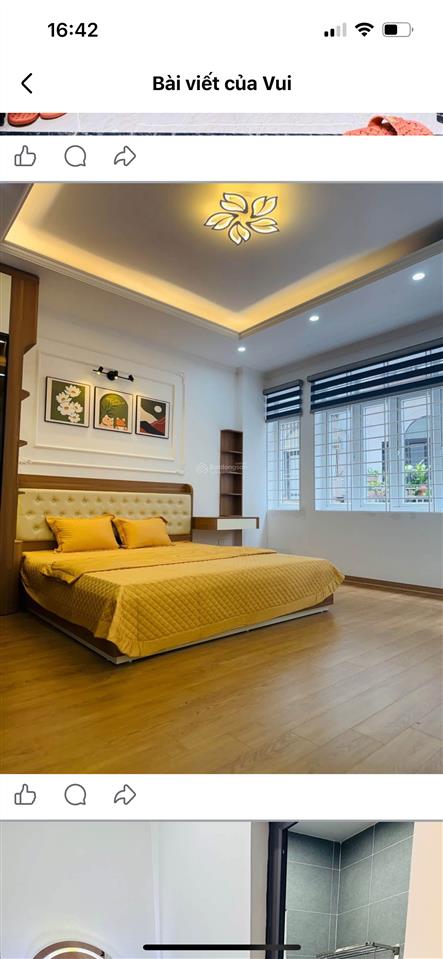 Nhỉnh 7 tỷ  nhà 2 tầng mới  đường xe hơi linh tây 80m2 ngang 5m siêu đẹp vuông vức hoàn công.