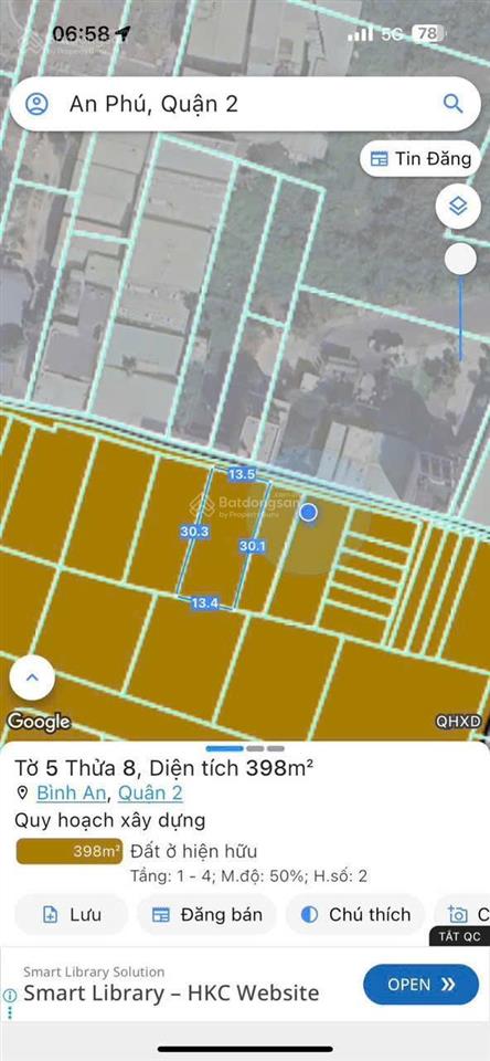 Cần tiền hạ giá bán gấp  quỹ đất ngang 13.4m  ngay trần não quận 2  xây văn phòng  chdv