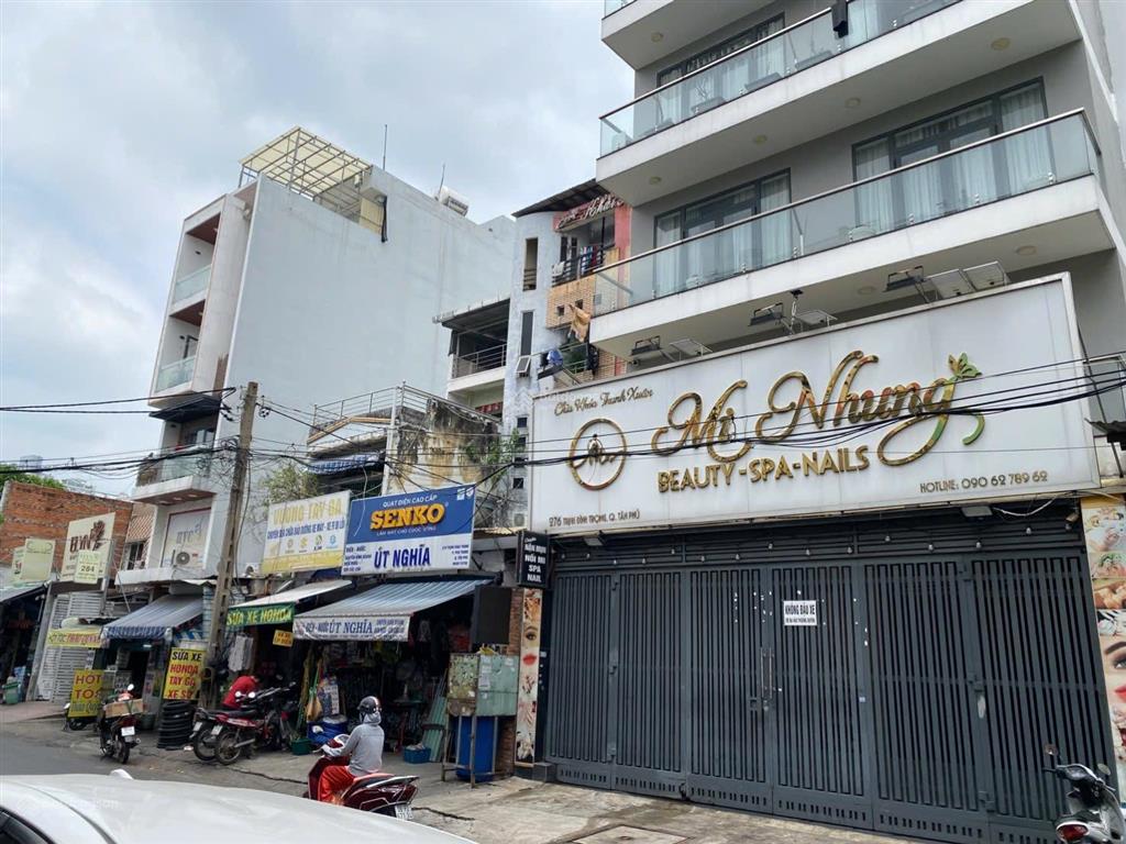 Dành cho khách làm spa  thẩm mỹ tại tân phú  nhà mới xây mặt tiền sang trọng  ngang 8m