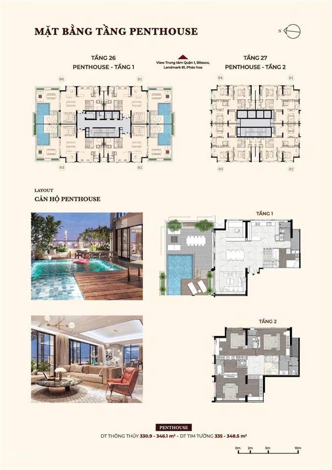 Penhouse kiều by kita view landmark 81, 350m2. thanh toán 39 tỷ 999tr nhận nhà. 0901 425 *** oanh