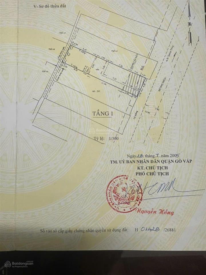 Bán nhà riêng 477, tân sơn, gò vấp, 20 tỷ, 123m2 đẹp, nhiều tiện ích giá tốt
