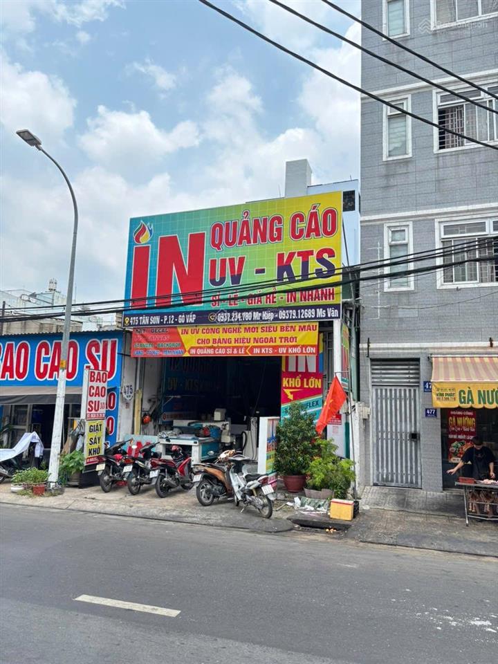 Bán nhà riêng 477, tân sơn, gò vấp, 20 tỷ, 123m2 đẹp, nhiều tiện ích giá tốt