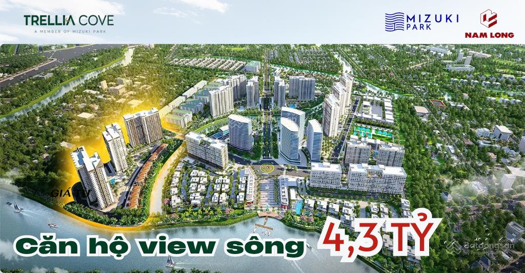 Mở bán căn hộ trellia cove  mizuki park | nhận ưu đãi lên đến 800 triệu