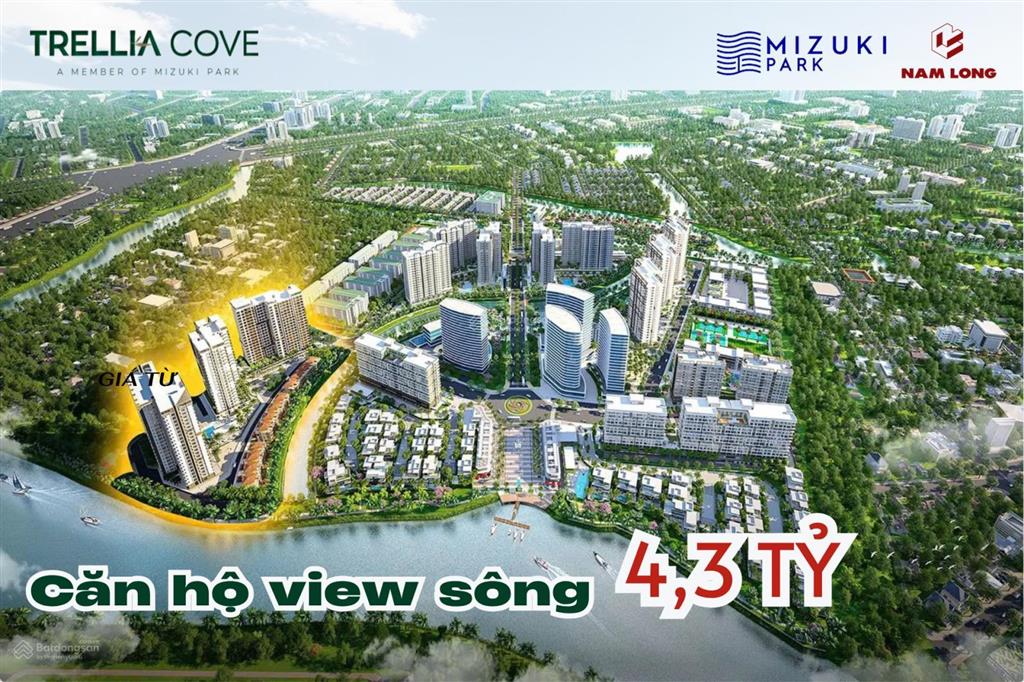 Mở bán căn hộ trellia cove  mizuki park | nhận ưu đãi lên đến 800 triệu