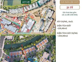 Chỉ với 19 tỷ sỡ hữu ngay nhà phố 2 mặt tiền | mua trực tiếp chủ đầu tư