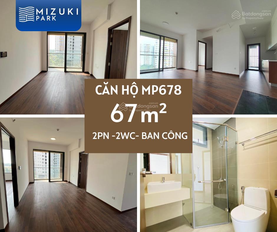 Giỏ hàng căn hộ mizuki park giá tốt | đã có sổ hồng