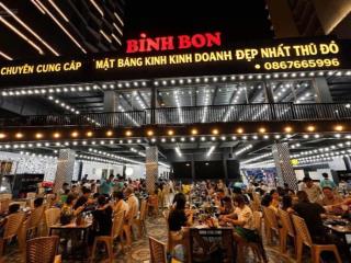 Hàng hiếm cho thuê mb kd phố trần thủ độ diện tích khủng 400m2 mặt tiền 15m đoạn ăn uống đông