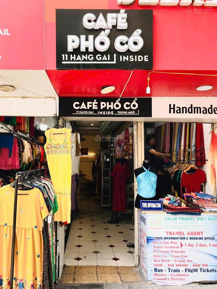 Siêu hiếm cho thuê mbkd mặt phố hàng gai diện tích 45m2x 2 tầngmặt tiền đẹp ngay gần ngã 3 đường