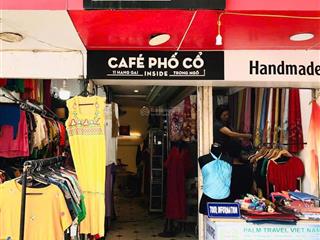 Siêu hiếm cho thuê mbkd mặt phố hàng gai diện tích 45m2x 2 tầngmặt tiền đẹp ngay gần ngã 3 đường
