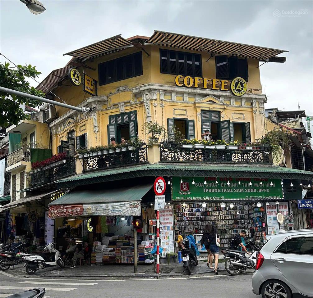 Cho thuê mbkd lô góc khu phùng hưng diện tích 80m2x 3 tầngmặt tiền lô góc 15mphù hợp mọi mô hình