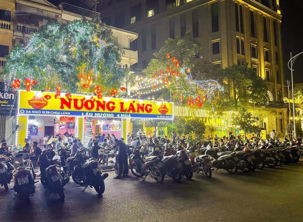 Cho thuê lô góc huỳnh thúc kháng diện tích 590m2  mặt tiền 30m mọi mô hình đoạn đẹp giao chùa láng