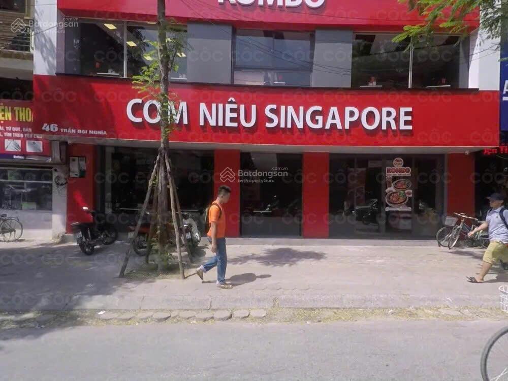 Cho thuê mặt bằng mặt phố trần đại nghĩa  diện tích 220m2 x 3 tầng  mặt tiền 15m  mọi mô hình