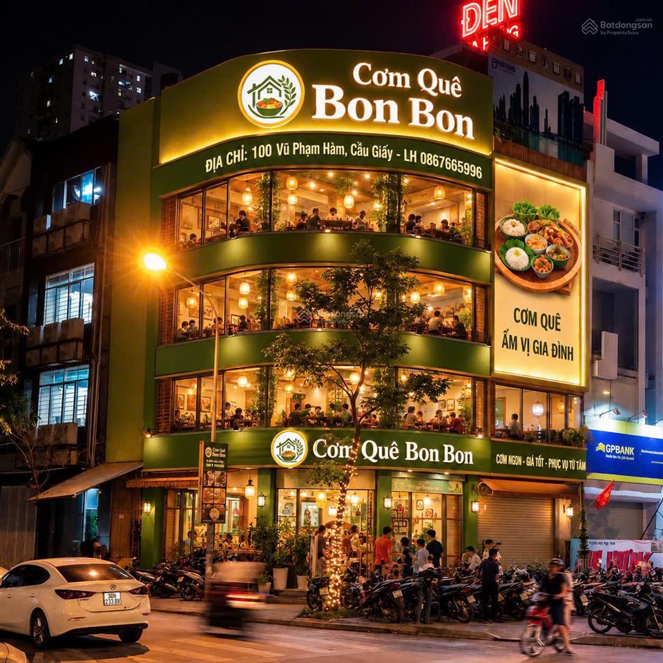 Siêu phẩm cho thuê mbkd mặt phố vũ phạm hàm diện tích 170m2x 5 tầng mặt tiền 6m kd mọi mô hình