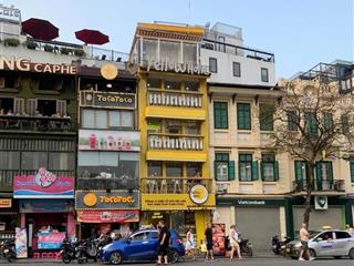 Cho thuê nhà mặt phố cầu gỗ, bên số chẵn, diện tích 58m2 phù hợp mọi mô hình tuyến phố du lịch đông