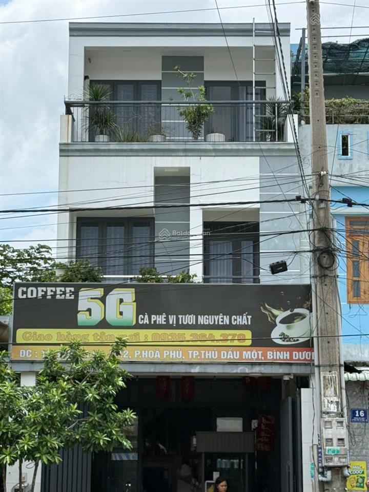 Cho thuê nhà mặt phố 250m2, giá thuê 25 triệu/tháng tại hòa phú, thủ dầu một, bình dương