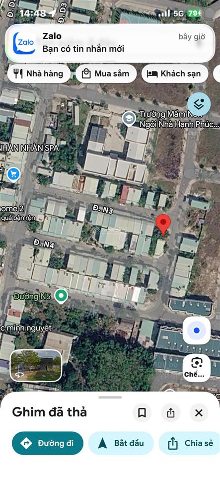 Bán lô góc 2 mặt tiền đất nền 69,9m2 tại khu đô thị richhome 2, giá tốt 1,45 tỷ