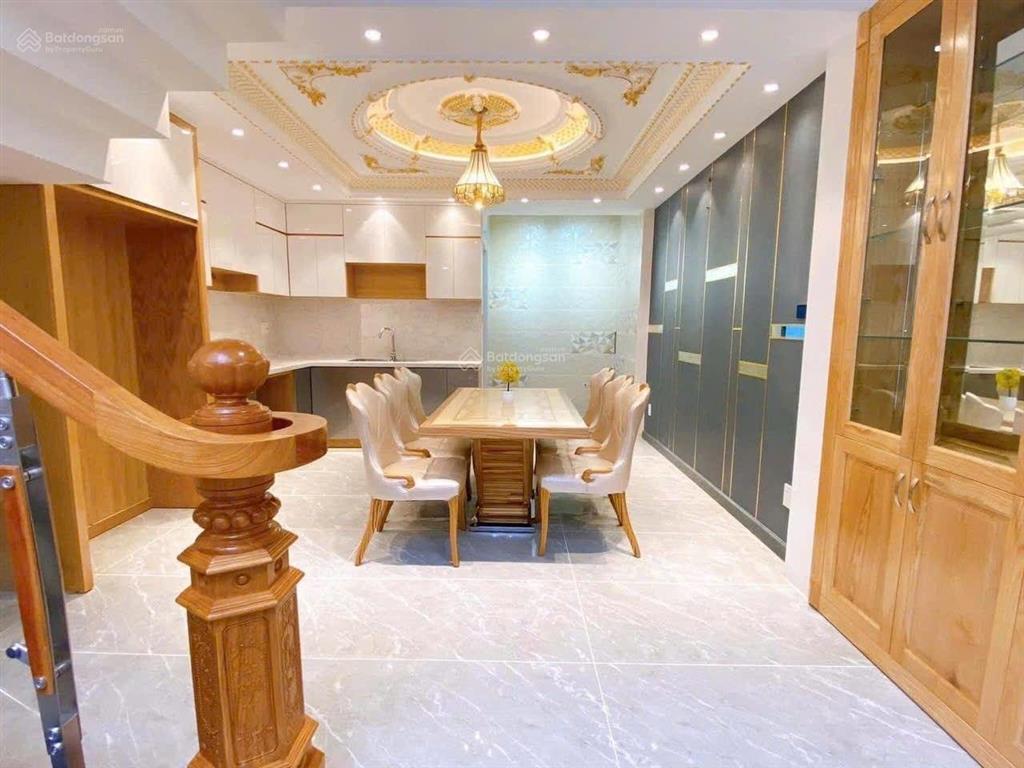 Bán nhà hxh đường lê đức thọ phường an nhơn gv (4.5m x 15m) 4 tầng giá 9 tỷ 8 tl