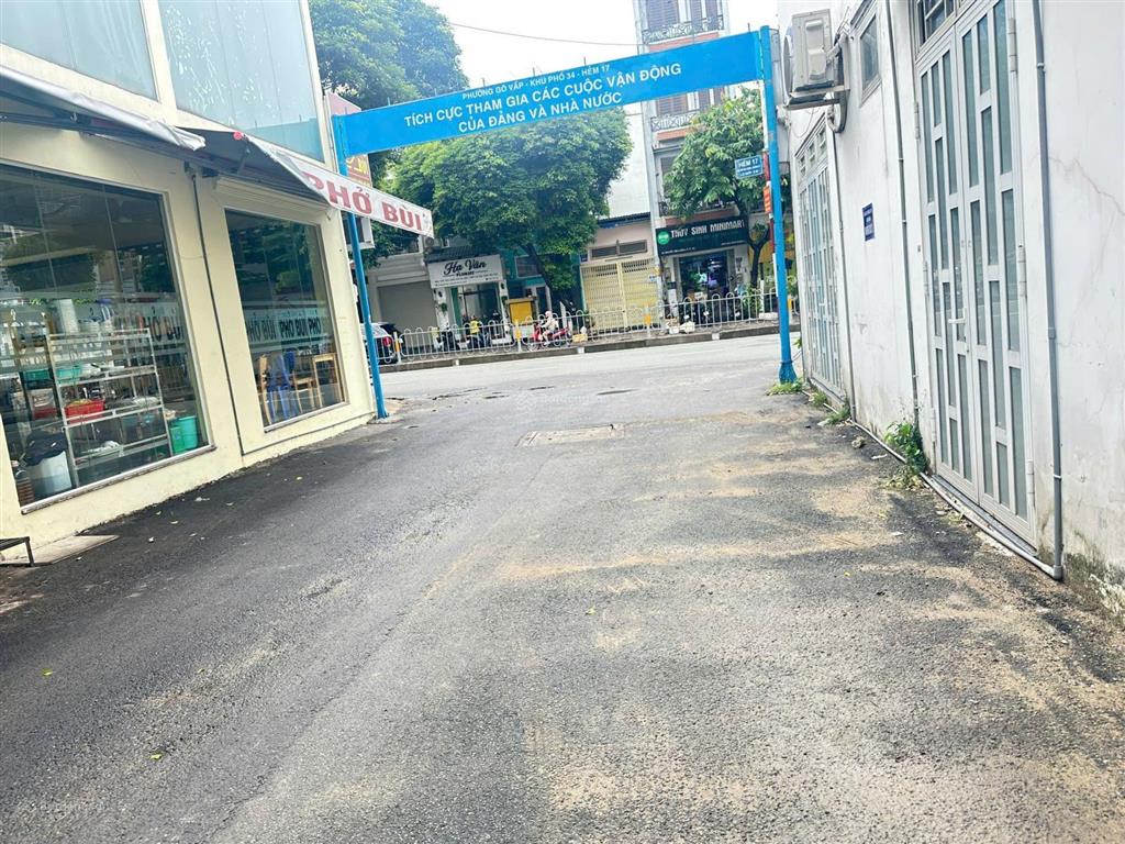 Bán khuôn đất siêu đẹp ngang 8m dài 24m sát mặt tiền nguyễn văn lượng gò vấp  giá 16ty5 tl