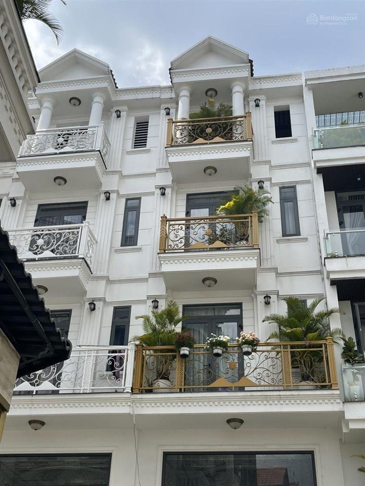 Bán nhà khu đồng bộ cao cấp hẻm 7m đường lê đức thọ p. an nhơn gò vấp (4x20m)  4 tầng  giá 8 tỷ