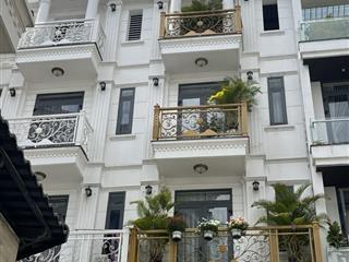 Bán nhà khu đồng bộ cao cấp hẻm 7m đường lê đức thọ p. an nhơn gò vấp (4x20m)  4 tầng  giá 8 tỷ