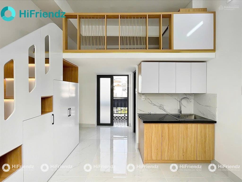 Cho thuê phòng trọ gác cao full nội thất bancol thoáng dt 30m2 tại dương quảng hàm  gò vấp gần vlu