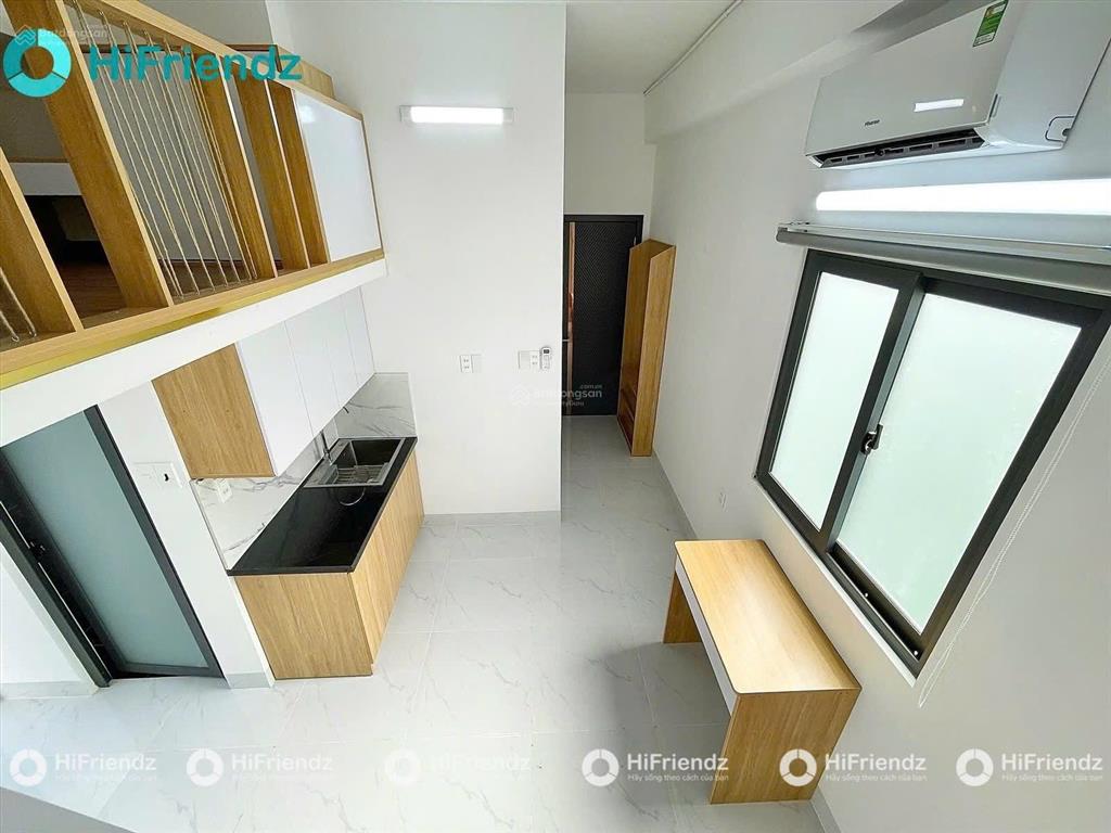 Cho thuê phòng trọ gác cao full nội thất bancol thoáng dt 30m2 tại dương quảng hàm  gò vấp gần vlu