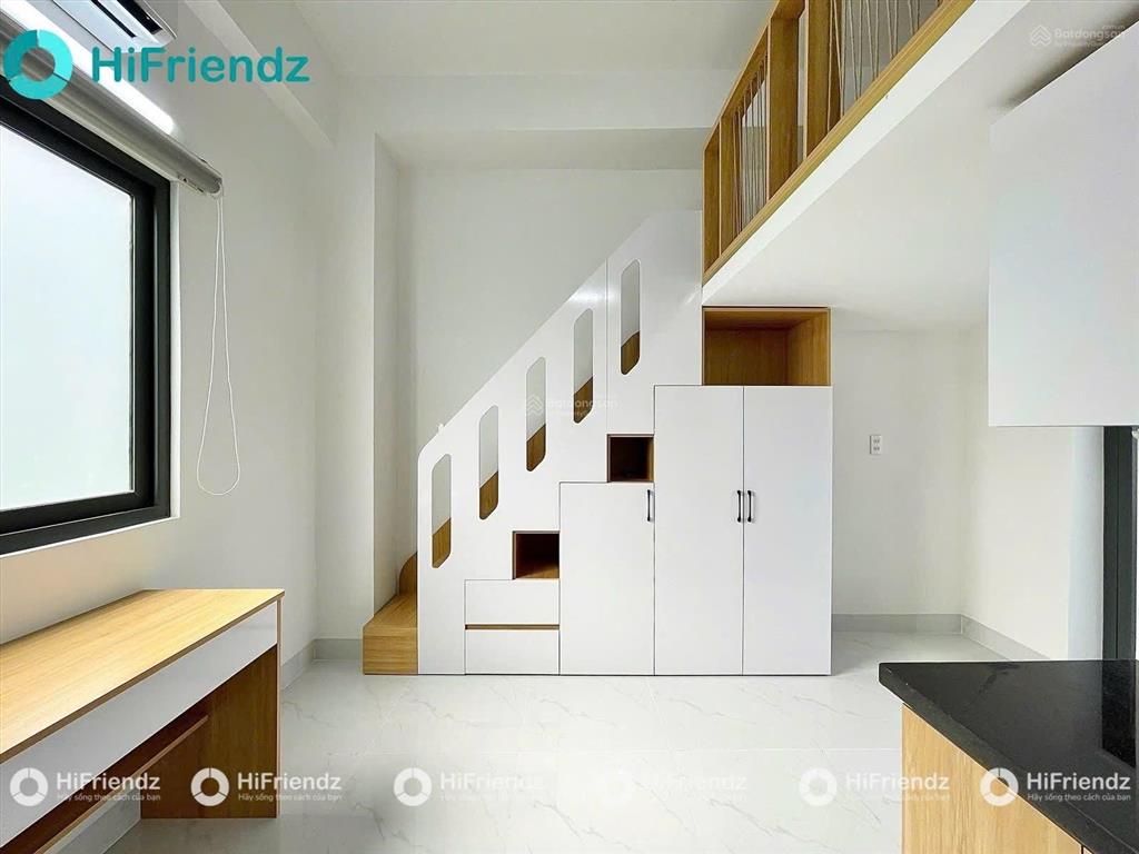 Cho thuê phòng trọ gác cao full nội thất bancol thoáng dt 30m2 tại dương quảng hàm  gò vấp gần vlu