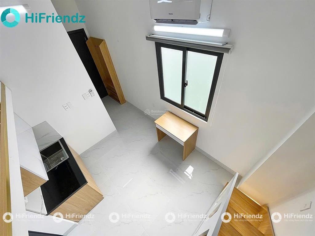 Cho thuê phòng trọ gác cao full nội thất bancol thoáng dt 30m2 tại dương quảng hàm  gò vấp gần vlu