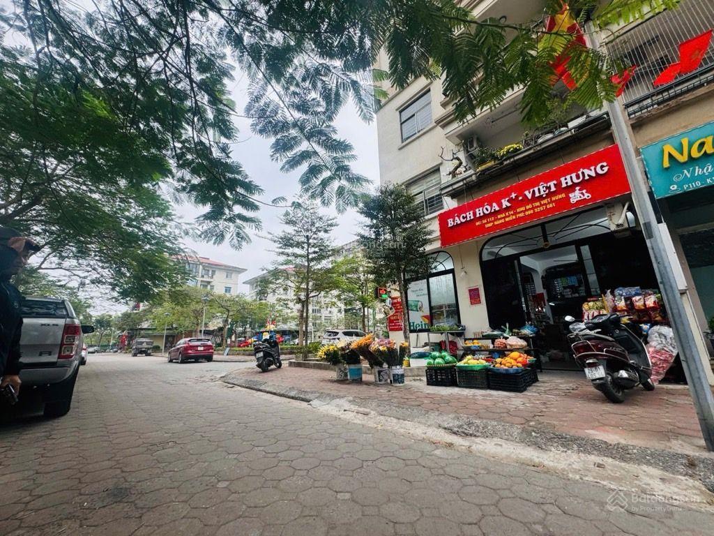 Hot  lô góc shophouse kđt việt hưng 85m2 x giá 10.8 tỷ  có thương lượng
