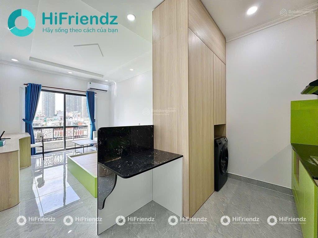 Căn hộ 1 phòng ngủ tách bếp ban công, full nội thất new 100% rộng 60m²