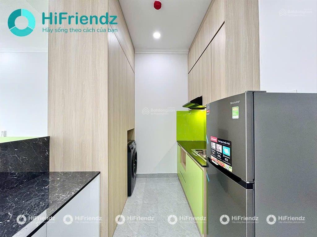 Căn hộ 1 phòng ngủ tách bếp ban công, full nội thất new 100% rộng 60m²