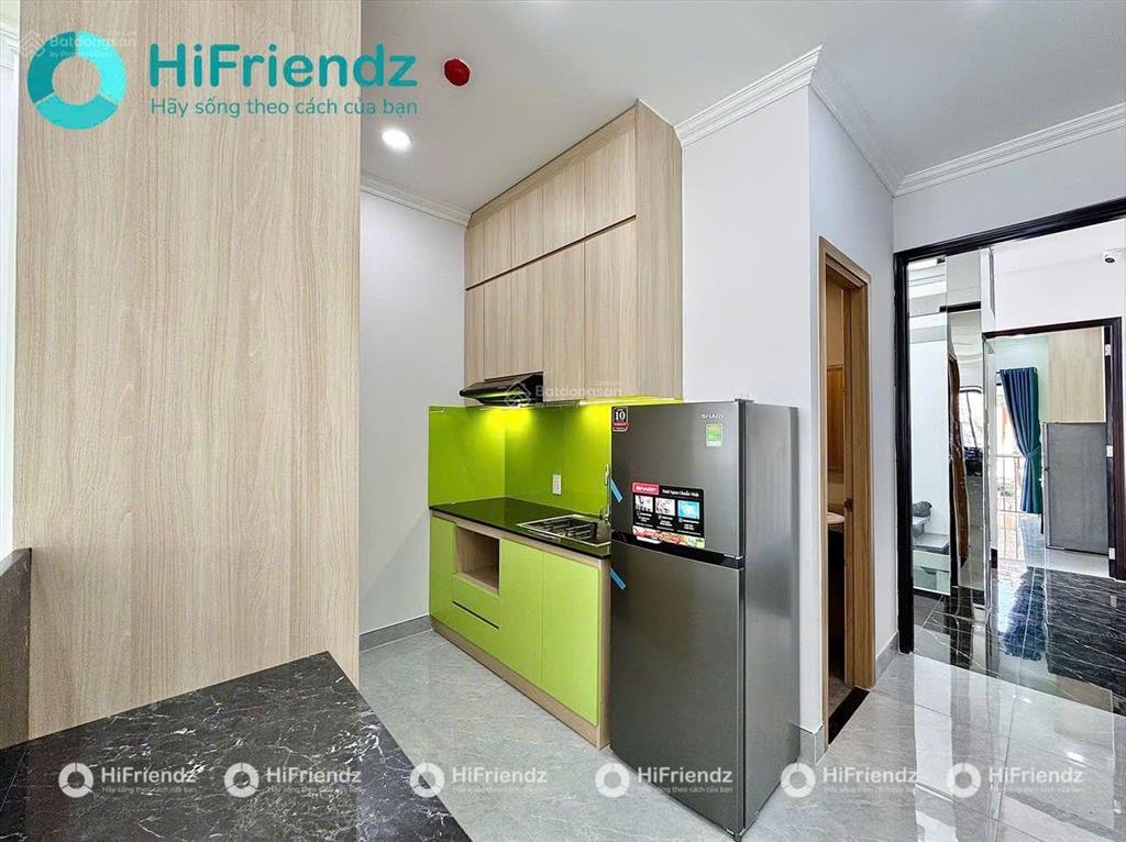 Căn hộ 1 phòng ngủ tách bếp ban công, full nội thất new 100% rộng 60m²